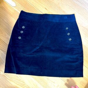 Banana Republic navy cord mini